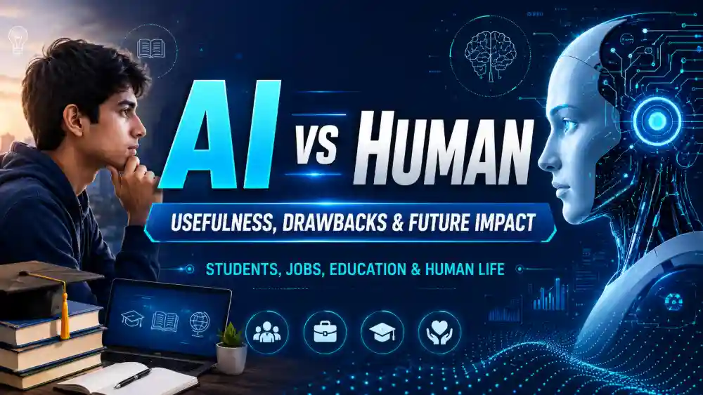 AI vs Human artificial intelligence impact on students jobs and human life