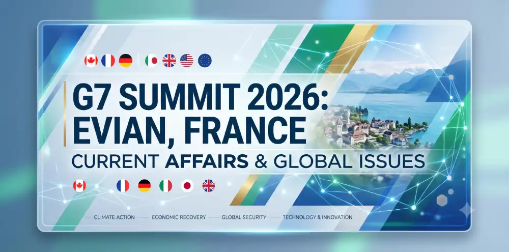 G7 Summit 2026 Evian France Current Affairs Guide