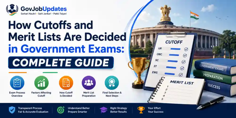 How Cutoffs and Merit Lists Are Decided in Government Exams Guide