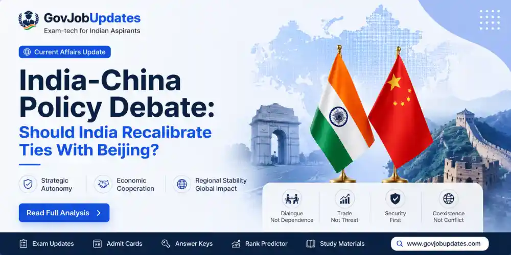 India China Policy Debate Current Affairs Guide
