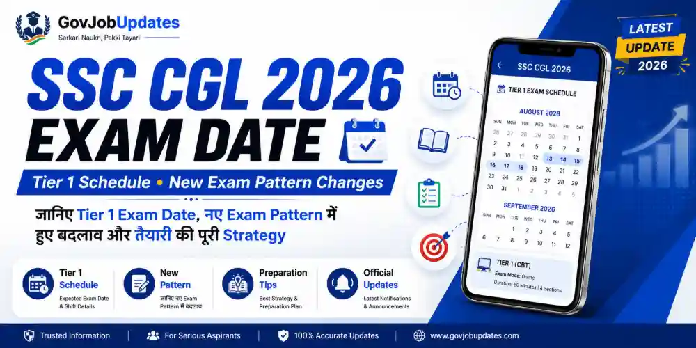 SSC CGL 2026 Exam Date